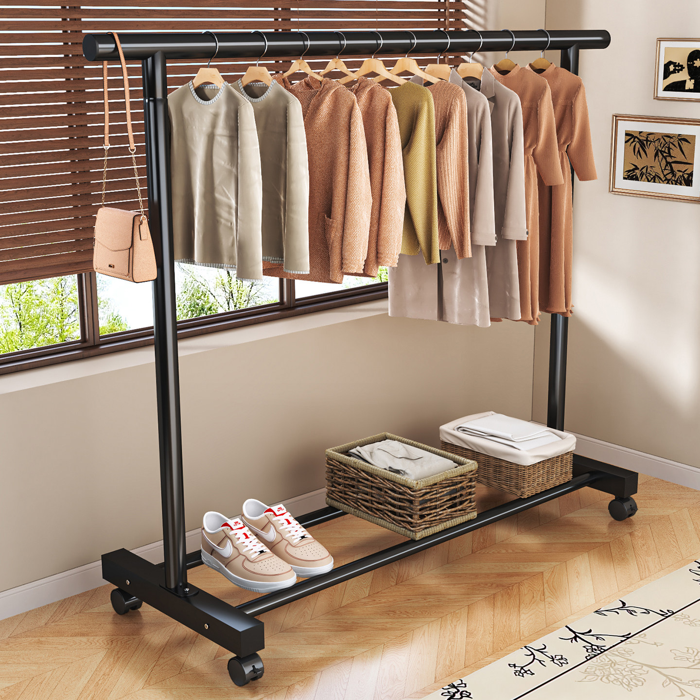 【国家补贴15%】精简晾衣架落地