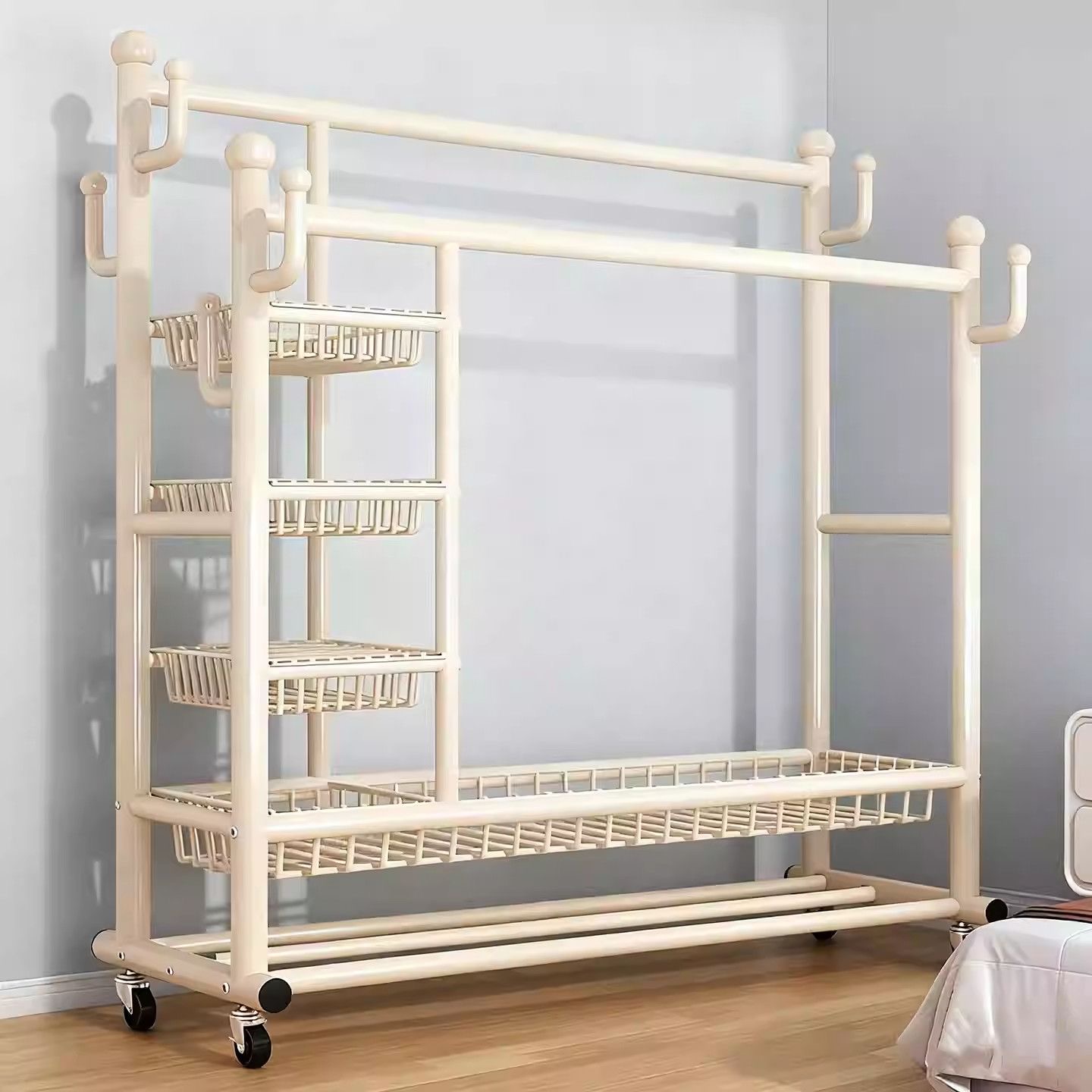 【国家补贴】全网底价32管衣帽架