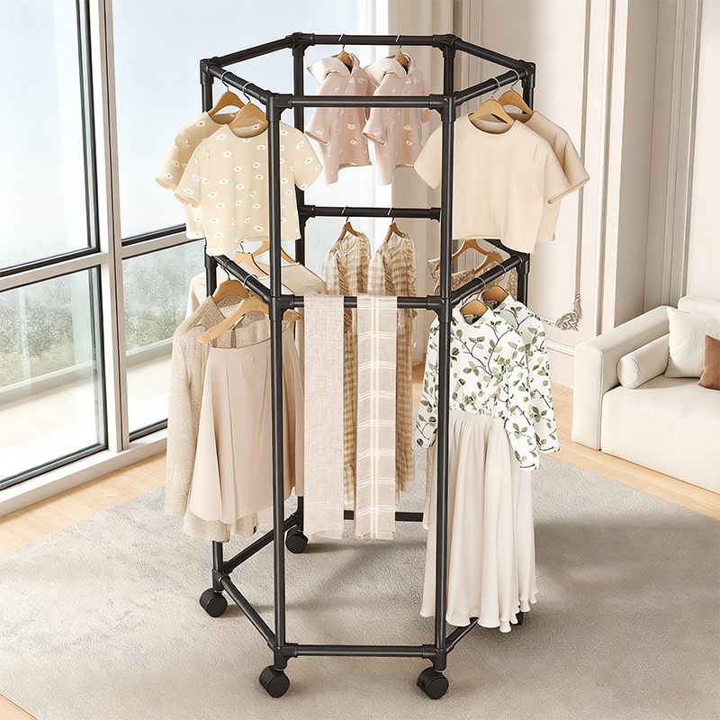 新款旋转晾衣架结实承重