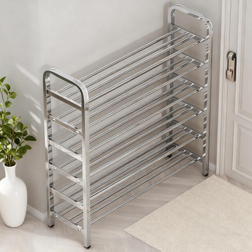【加厚加粗】不锈钢鞋架多层室内
