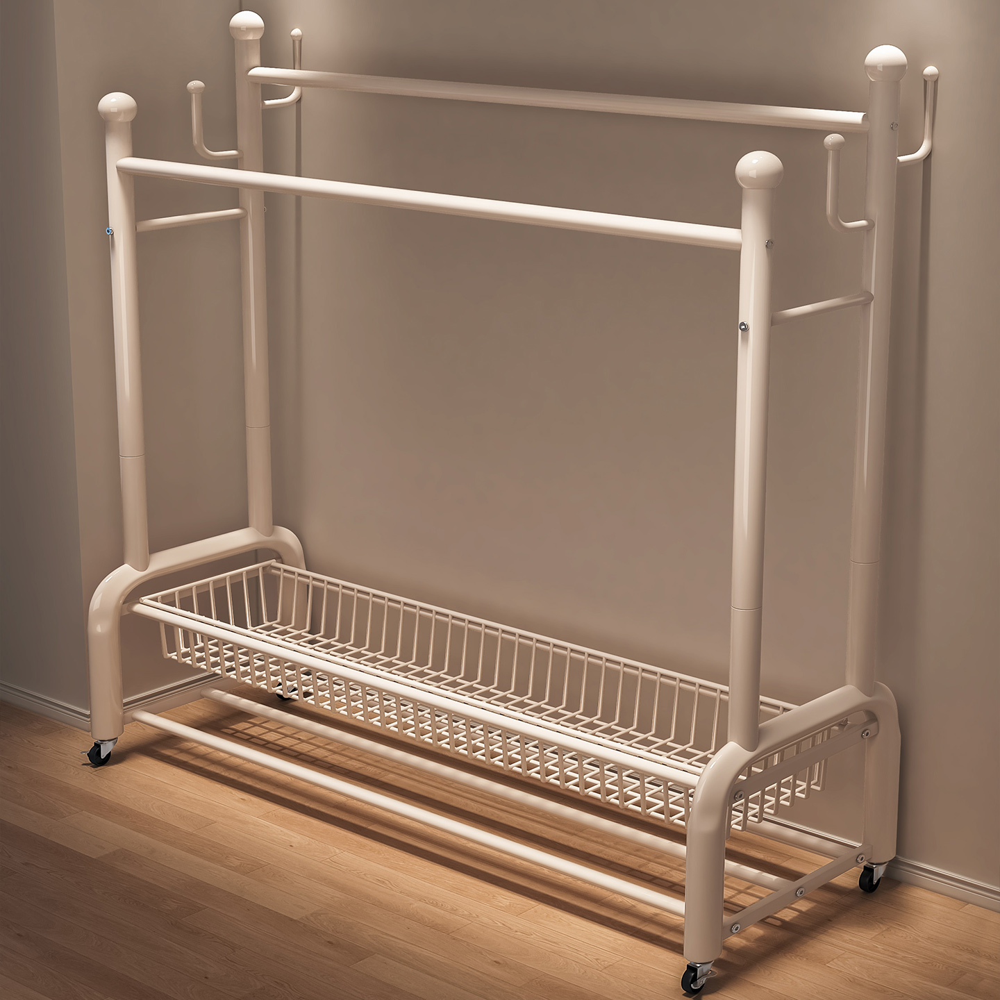 【国家补贴】落地衣架一架顶一柜