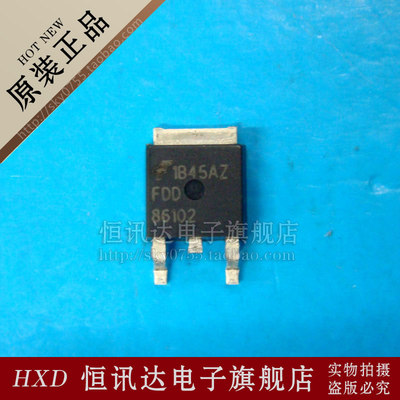 液晶背光板常用贴片管 FDD86102 FSC/TO-252 质量保证 全新原装
