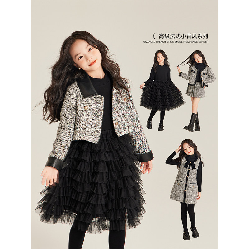 С������ȹ 100cm AmybabyŮͯ��װ����2024�¿���������ײɫС������ױ���ȹ