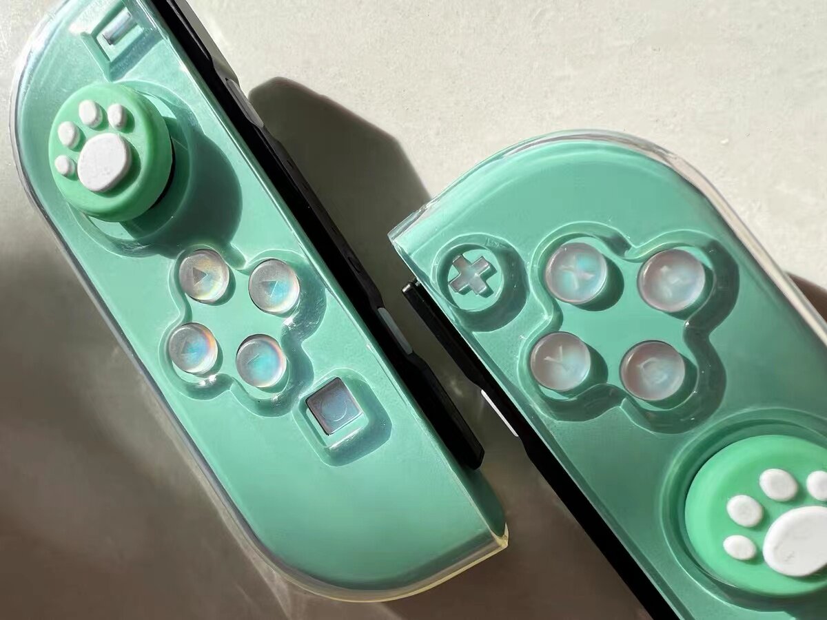 NINTENDO SWITCH LITE 컨트롤러 수리 및 맞춤화 스프레이 페인팅 색상 변경 버튼 쉘 교체 및 보수 상하이