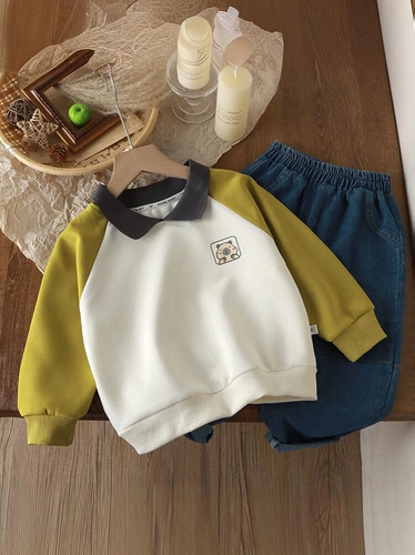 Осенняя детская толстовка для мальчиков, детский свитшот для отдыха