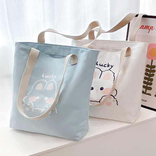 可以装A4课本的的拎书单肩包