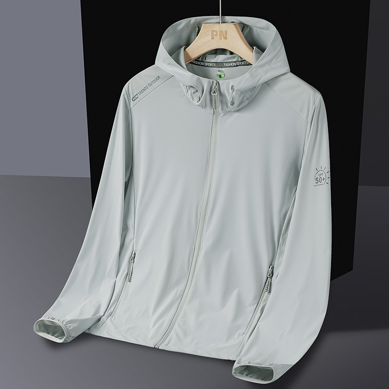 防晒衣男女夏季新款冰丝防晒服透气轻薄款速干防紫外线皮肤衣外套