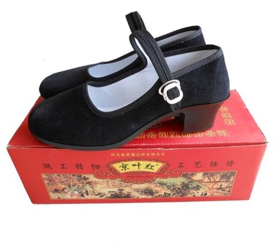 老北京布鞋黑色小布鞋