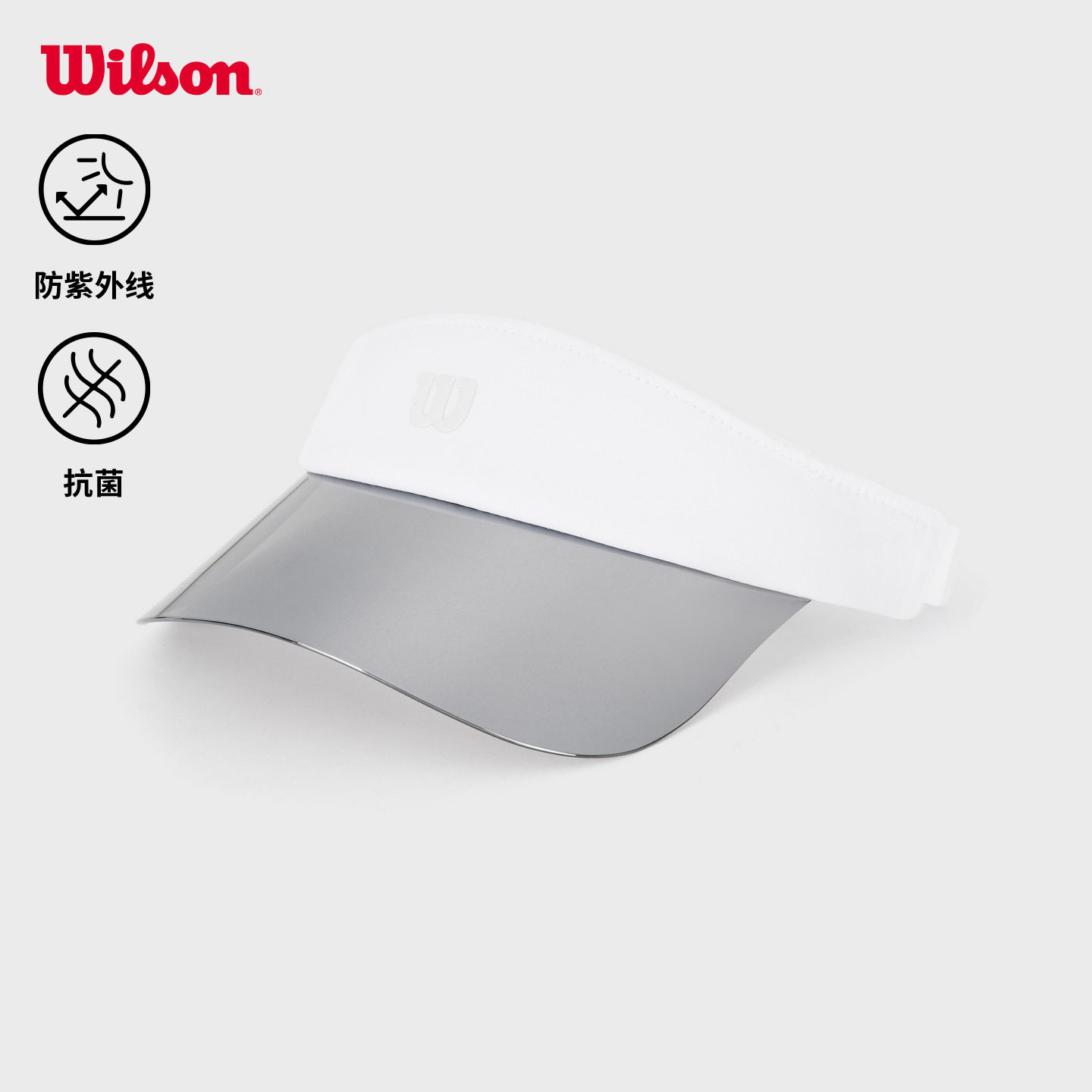 Wilson网球运动空顶帽图片