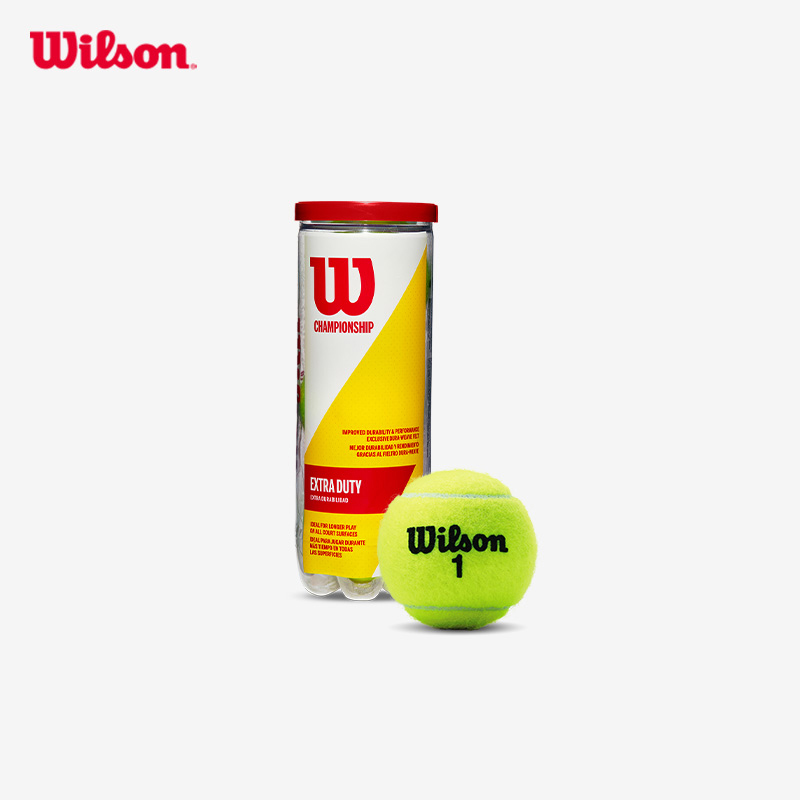 Wilson威尔胜冠军运动训练比赛网球3只密封组合罐装Championship 运动/瑜伽/健身/球迷用品 网球 原图主图