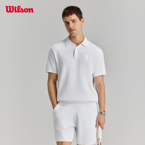 Wilson威尔胜编织POLO衫