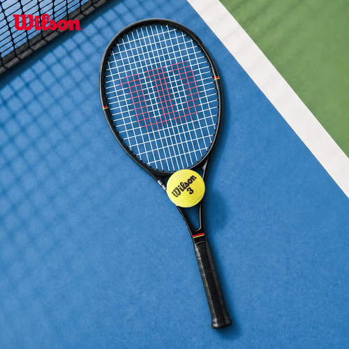 Wilson威尔胜26新款PRO STAFF CLASSIC小黑拍全碳素专业网球拍