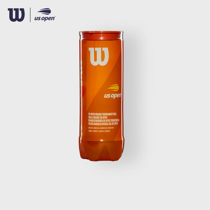 Wilson威尔胜美网联名儿童青少年网球多场地用球3只组合装US OPEN
