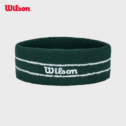 Wilson威尔胜男女通用头带百搭运动潮流吸汗编织弹力贴合网球发带