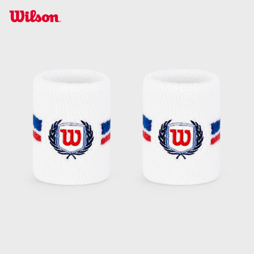 Wilson威尔胜26年新款男女通用撞色刺绣LOGO吸汗编织网球运动护腕