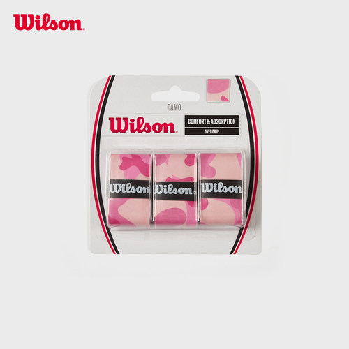 Wilson/威尔胜迷你粉花纹吸汗带