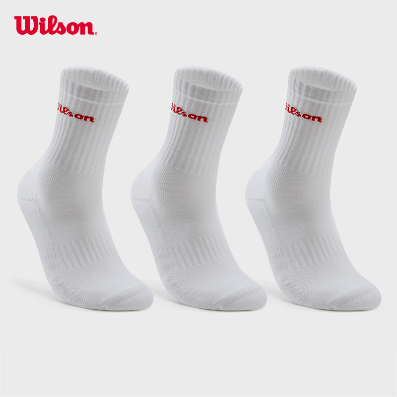 Wilson威尔胜男女同款高腰袜