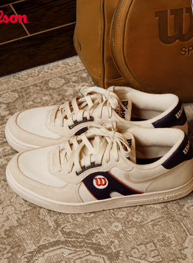 Wilson威尔胜官方男士PRO STAFF 87经典网球运动休闲鞋百搭板鞋