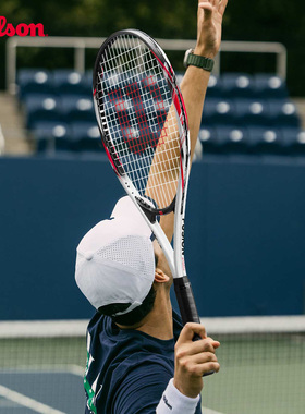 Wilson威尔胜官方网球拍减震轻量大拍面铝合金男女初学入门小黑拍