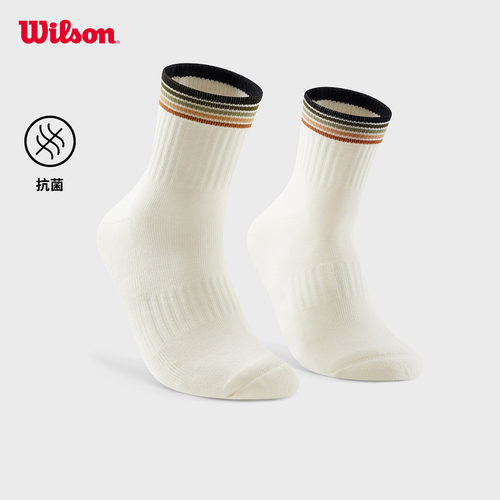 Wilson威尔胜网球中腰袜