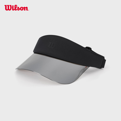 Wilson威尔胜官方26年新款男女通用抗菌可调节网球运动空顶帽子