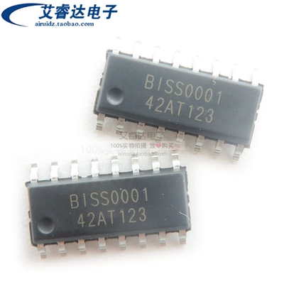 BISS0001 贴片SOP16 人体感应 红外传感信号处理器芯片 报警器