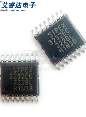 全新原装 SP3232ECY-L/TR 丝印3232EC 贴片 TSSOP-16 收发器芯片