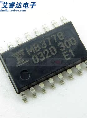 全新原装 MB3778PF-G-BND 丝印 MB3778 贴片 SOP16 集成电路芯片