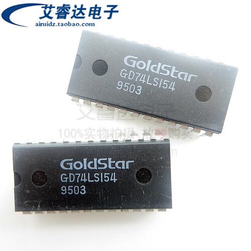 原装 GD74LS154 通用SN74LS154N 直插DIP24 栅极和逆变器芯片 IC