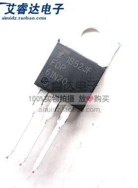 全新原装 FDP61N20 61N20 直插 TO220 MOS管 N沟道场效应管