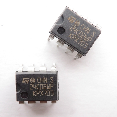 全新进口原装 M24C02-WBN6P 24C02WP 直插 DIP-8 ST存储器芯片