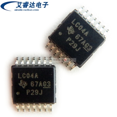SN74LVC04APWR LC04A TSSOP14贴片 逻辑IC 芯片 全新进口原装
