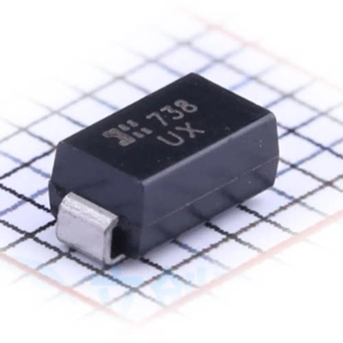 DIODES(美台)原装 SMAJ22CA-13-F 丝印UX 封装SMA 静电和浪涌保护