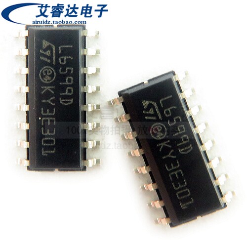 全新原装 L6599DTR  丝印L6599D  贴片 封装SOP-16 液晶电源芯片