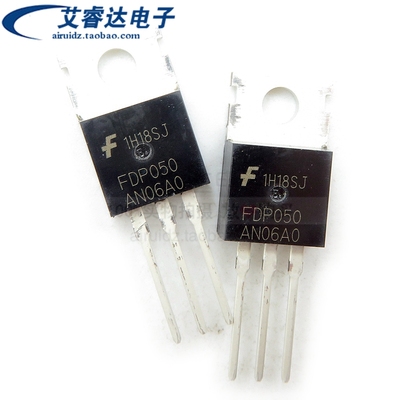 全新现货 FDP050AN06A0 FDP050 直插 TO220 60V 80A N沟道MOS管