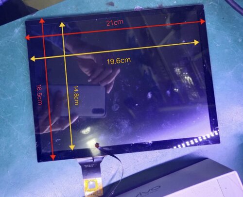 JC97010A 触摸屏GT911 GT928 GT9271导航仪9.7寸竖屏外屏幕 瑞虎5