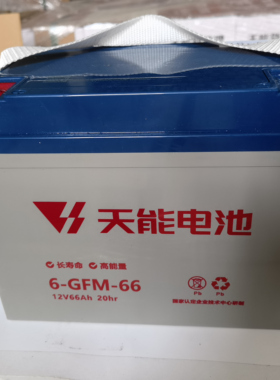上海苏州周边旧换新可开票6-GFM-66天能牵引动力叉车电池12V66AH