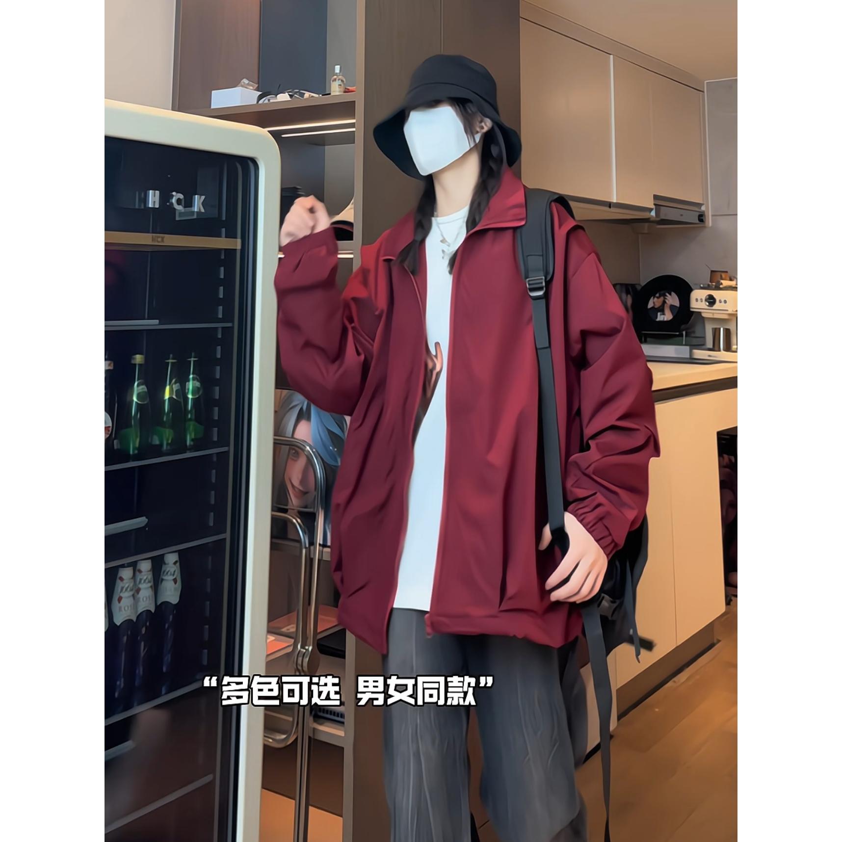 现货设计感情侣男女同款冲锋衣夹克男 M707/P65图片
