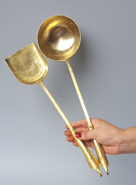 手工捶打煎蛋炒勺菜锅铲匠心制作