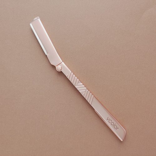 vcolor威乐东莞修眉刀金属折叠