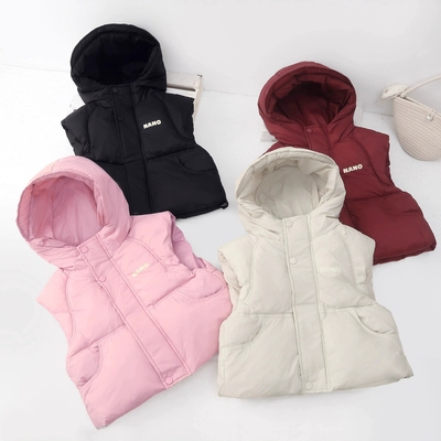 冬季宝宝羽绒棉马甲保暖外套坎肩