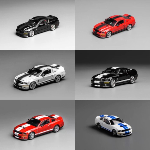 1/64 MH 福特野马 谢尔比 GT500 六配色 合金模型