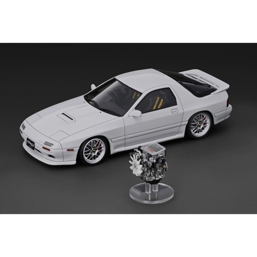 [预售] 1/18 IG 马自达RX-7 FC3S 白色 树脂模型 26年6.8截单