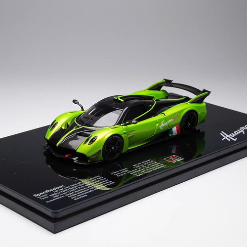 1/43 LCD 帕加尼huayra花雅 R 绿色 合金模型
