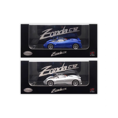 1/64 LCD 帕加尼zonda C12 双配色 合金封闭模型