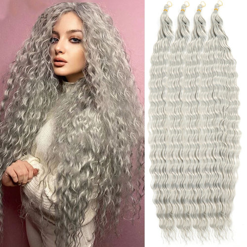 Ariel curl deep twist water wave braiding hair欧美俄罗斯假发