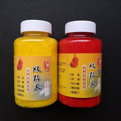 老马胶粘小米沾粉饵料滑鱼克星