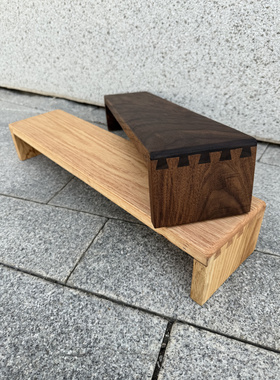 可定做定制黑胡桃木电脑增高架实木佛柜佛龛架红橡木电视机抬升架