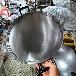 圓底手工鍋頭 香港陳枝支記生鐵鍋雙耳鍋家用鑄鐵大炒鍋炒菜鍋老式