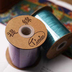 台湾线进口禔绵A线1mm玉线编织线绵手工串珠线材